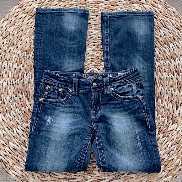 Miss Me Embellished Paisley Bootcut Jean - Picture 6 of 16